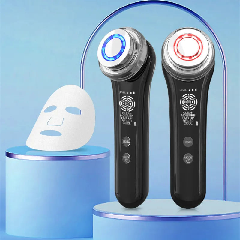 LED Red Light Therapy Wand - Radio Frequency Anti-Ageing Facial Device